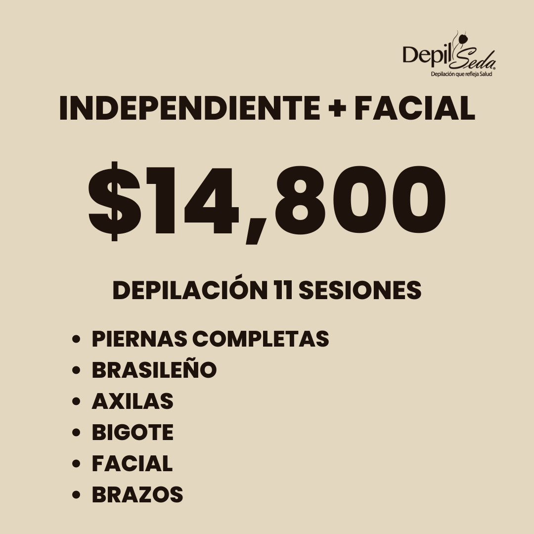 Independiente + facial - Tratamiento acelerado