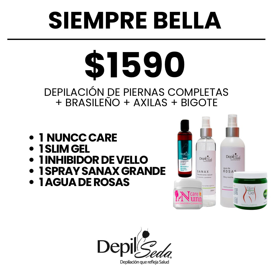 Siempre bella - Depilación + producto