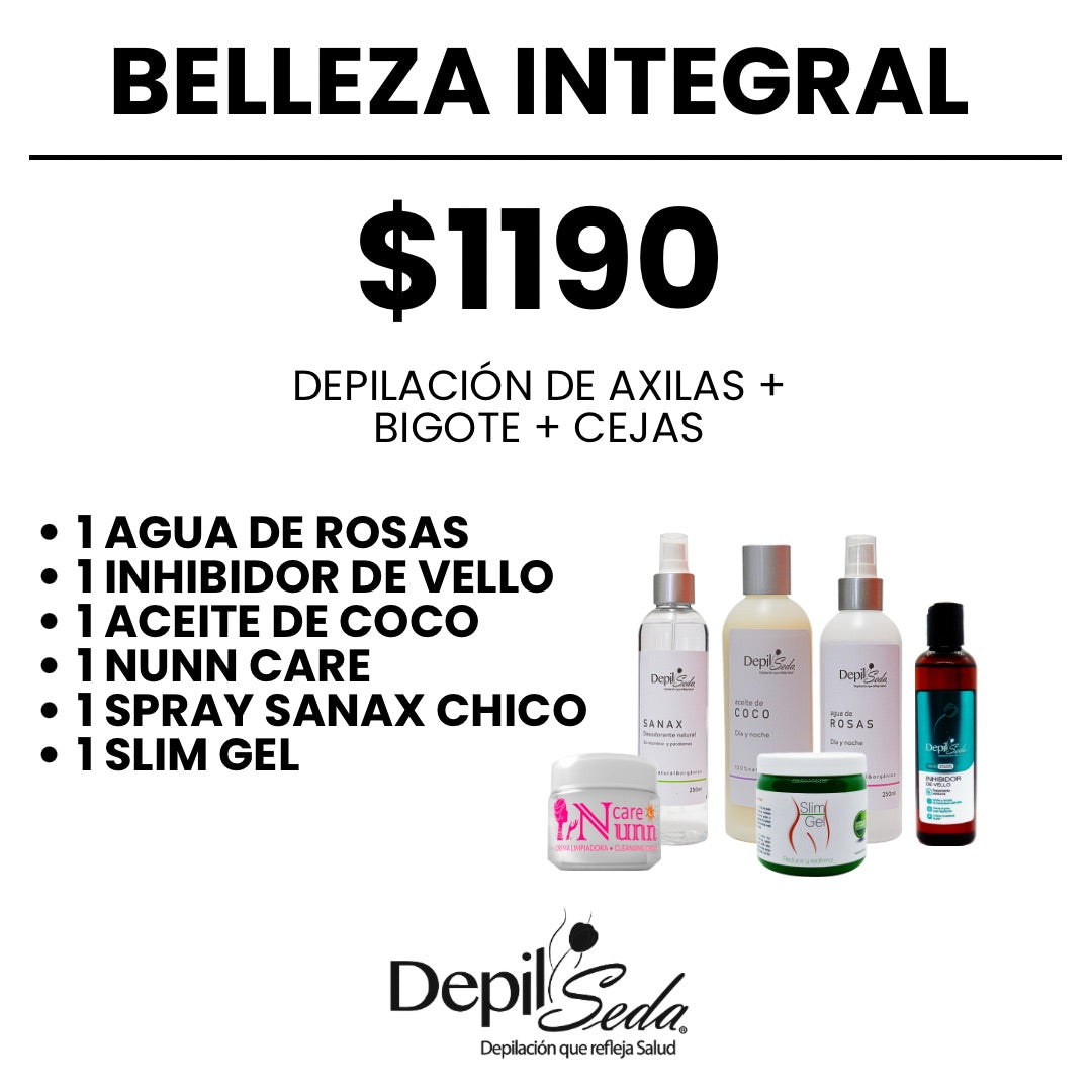 Belleza integral - Depilacion + producto