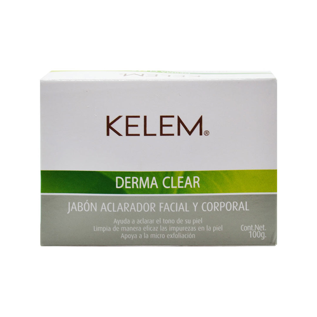 DERMA CLEAR / JABÓN ACLARADOR FACIAL Y CORPORAL